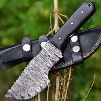 Damascus Tracker Knife